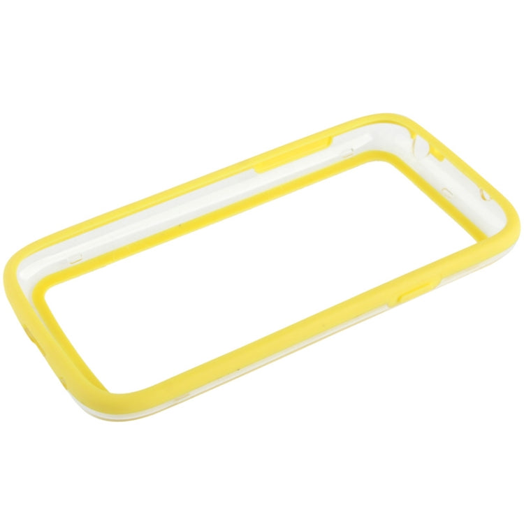 Transparent Plastic + TPU Bumper Frame for Galaxy S IV mini / i9190