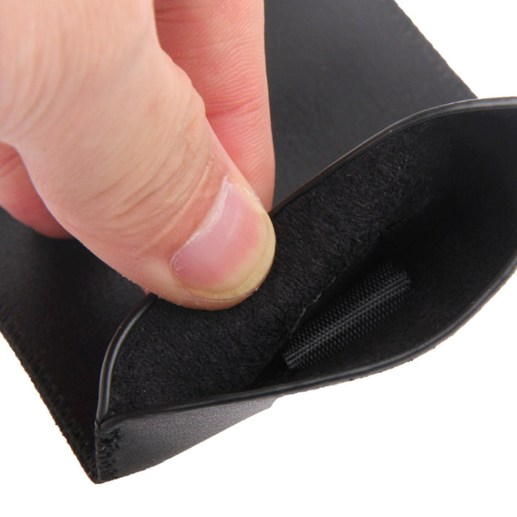 Universal Leather Case Pocket Sleeve Bag with Pull Up Tab for Galaxy S IV mini / i9190