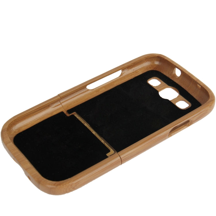 Detachable Bamboo Material Case for Galaxy S III / i9300
