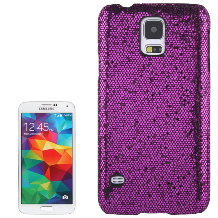 Glitter Powder Skinning Plastic Case for Galaxy S5 / G900