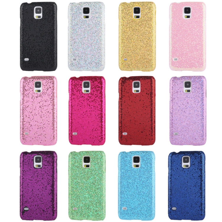 Glitter Powder Skinning Plastic Case for Galaxy S5 / G900