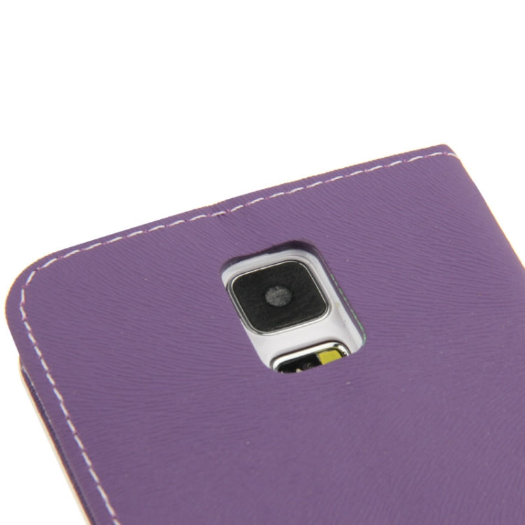 2-color Discoloring Texture Leather Case with Card Slots & Holder for Galaxy S5 / G900