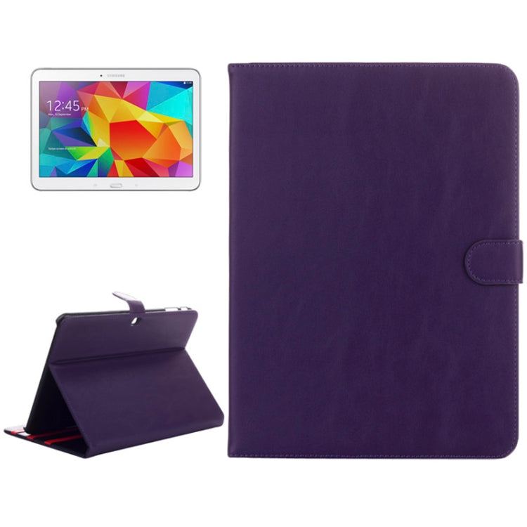 Horizontal Flip Leather Case with Holder for Galaxy Tab 4 10.1 / SM-T530