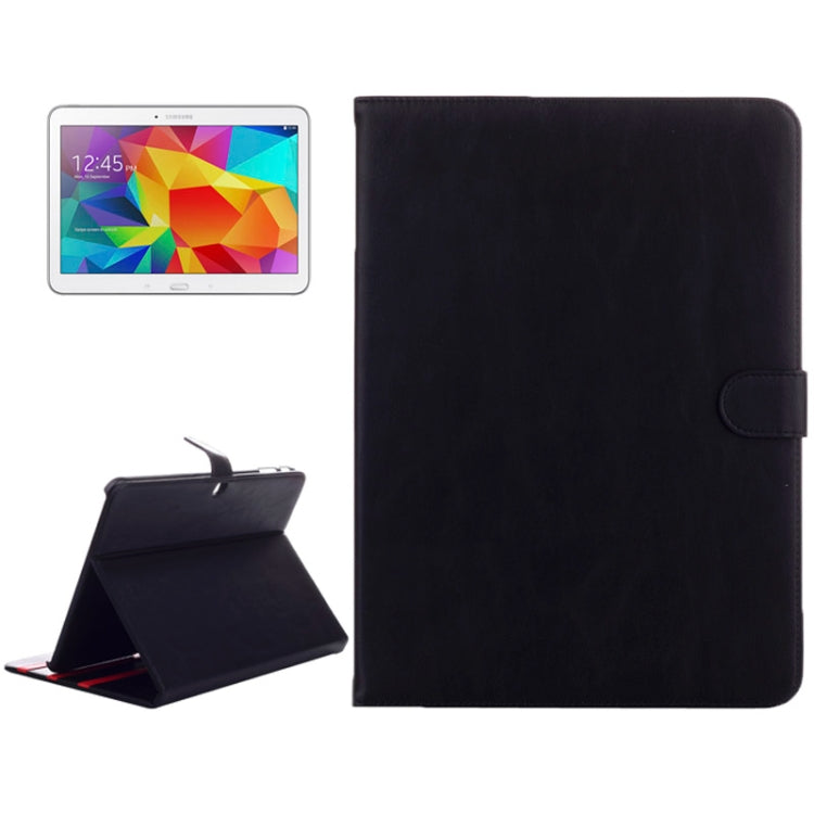 Horizontal Flip Leather Case with Holder for Galaxy Tab 4 10.1 / SM-T530