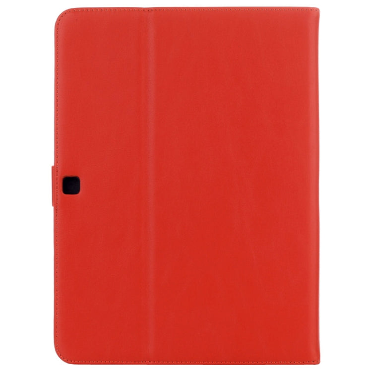 Horizontal Flip Leather Case with Holder for Galaxy Tab 4 10.1 / SM-T530