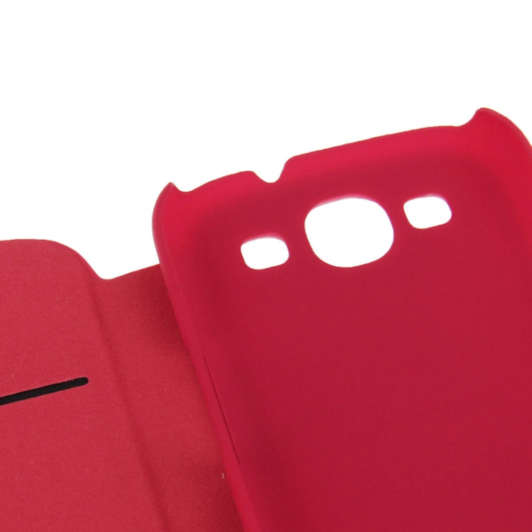 Embossing Pattern Flip Leather Case with Credit Card Slot / Holder / Suction Cup for Galaxy S III / i9300