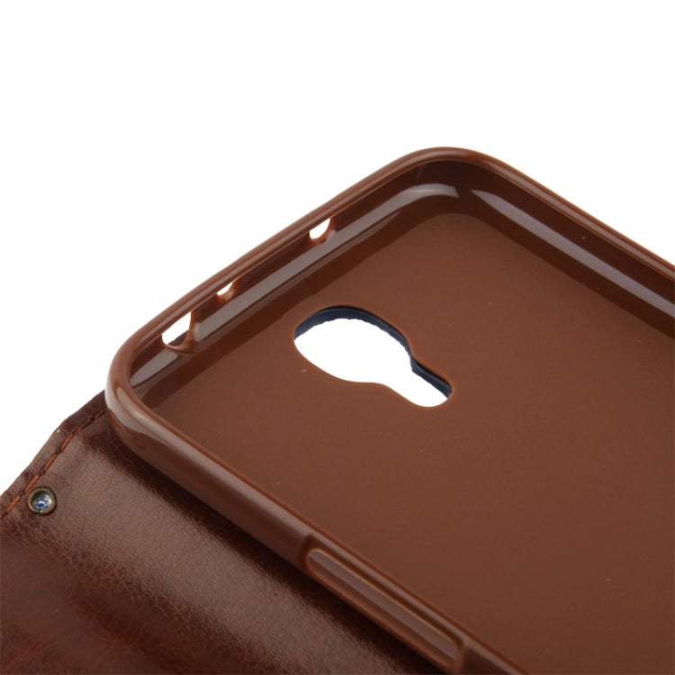 Denim Texture Horizontal Flip Leather Case with Holder & Credit Card Slots for Galaxy Mega 6.3 / i9200(Baby Blue)