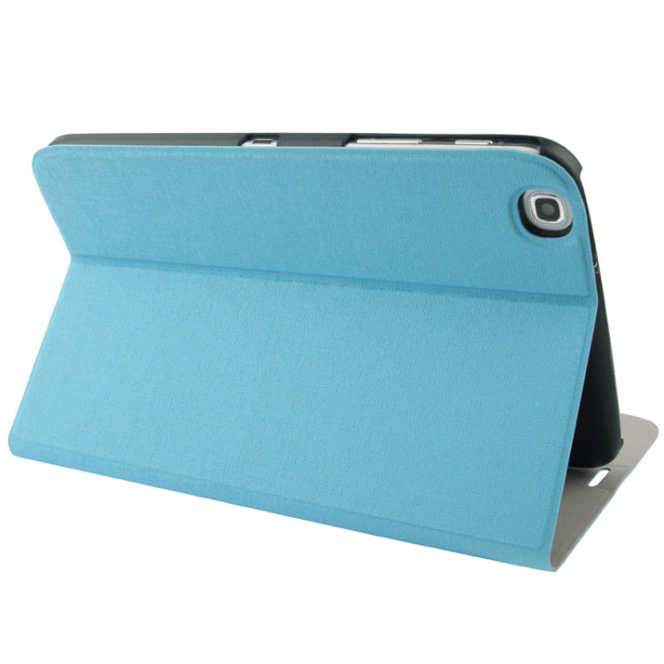 Linen Texture Leather Case with Credit Card Slot for Galaxy Tab 3 (8.0) / T3100 / T3110