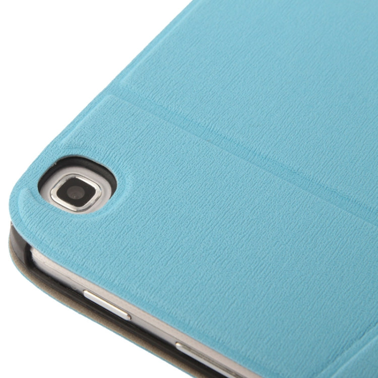 Linen Texture Leather Case with Credit Card Slot for Galaxy Tab 3 (8.0) / T3100 / T3110