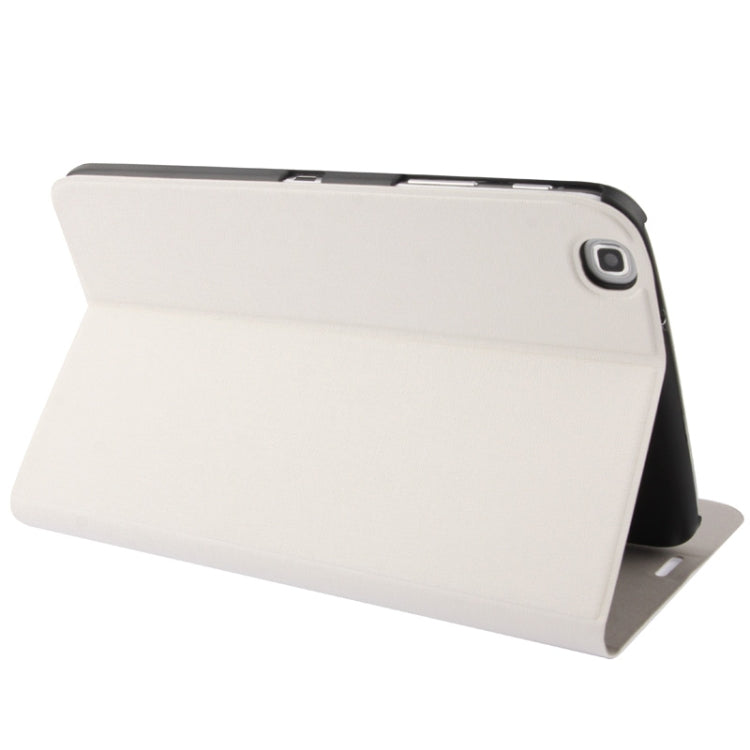 Linen Texture Leather Case with Credit Card Slot for Galaxy Tab 3 (8.0) / T3100 / T3110