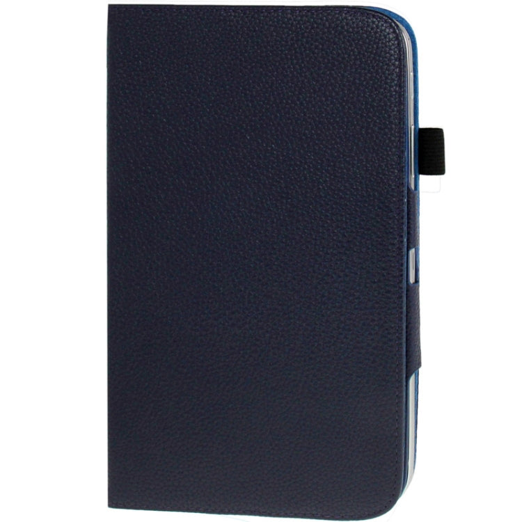 Litchi Texture Leather Case with 3-angle Adjustment Viewing Holder for Galaxy Tab 3 (8.0) / T3110 / T3100,