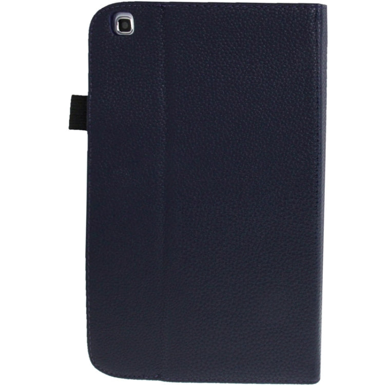 Litchi Texture Leather Case with 3-angle Adjustment Viewing Holder for Galaxy Tab 3 (8.0) / T3110 / T3100,