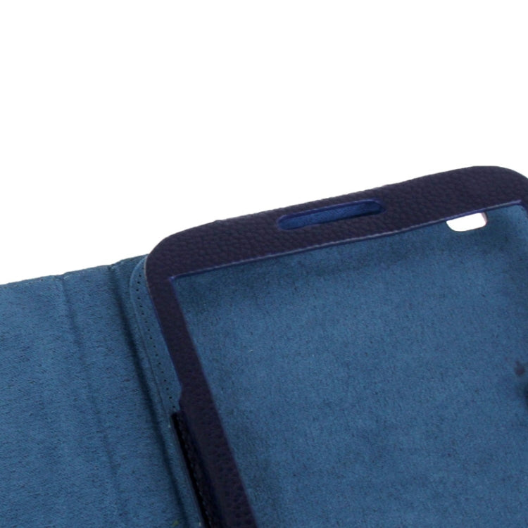 Litchi Texture Leather Case with 3-angle Adjustment Viewing Holder for Galaxy Tab 3 (8.0) / T3110 / T3100,