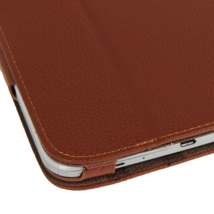 Litchi Texture Leather Case with 3-angle Adjustment Viewing Holder for Galaxy Tab 3 (8.0) / T3110 / T3100,