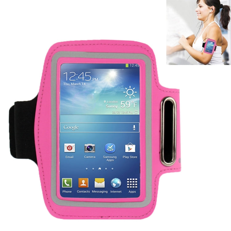 Universal PU Sports Armband Case with Earphone Hole for Galaxy S IV / i9500 / i9300