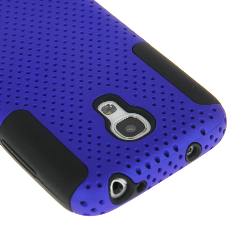 2-color Series Mesh Plastic + Silicon Combination Case for Galaxy S IV mini / i9190