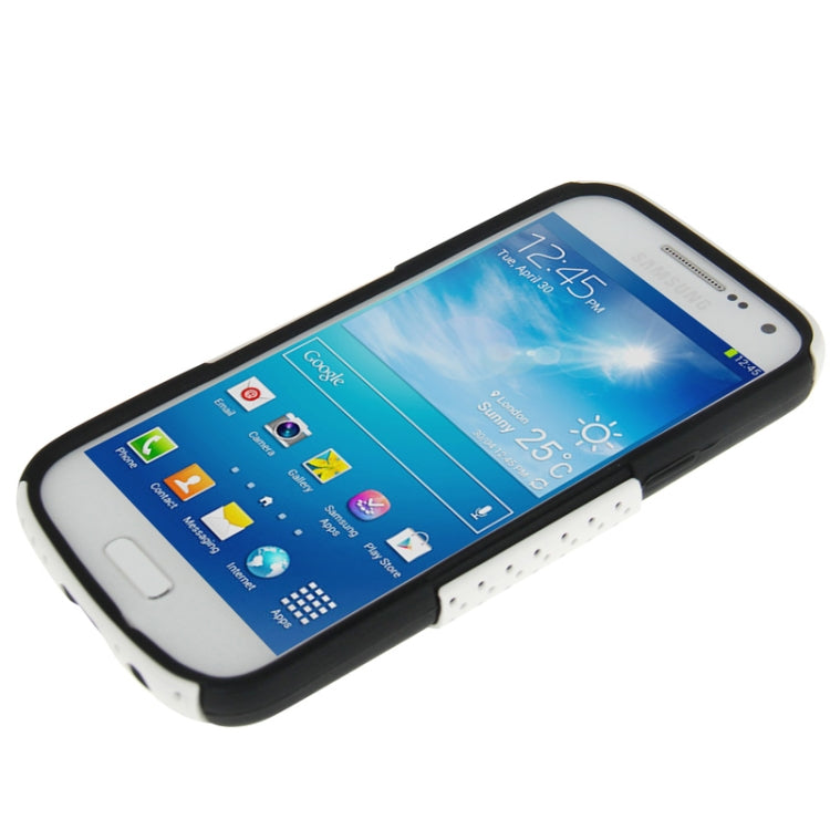 2-color Series Mesh Plastic + Silicon Combination Case for Galaxy S IV mini / i9190