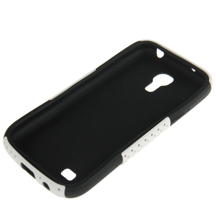 2-color Series Mesh Plastic + Silicon Combination Case for Galaxy S IV mini / i9190