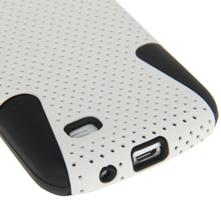2-color Series Mesh Plastic + Silicon Combination Case for Galaxy S IV mini / i9190