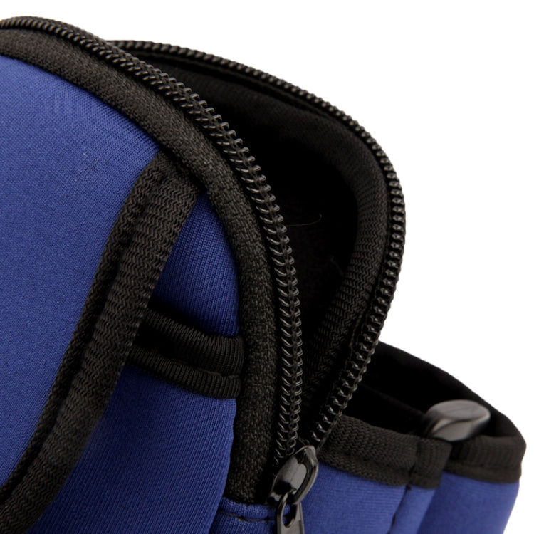 Thicken Nylon Fabric Double Layers Sports Armband Case for Galaxy S IV / i9500 / i9300 / i9190