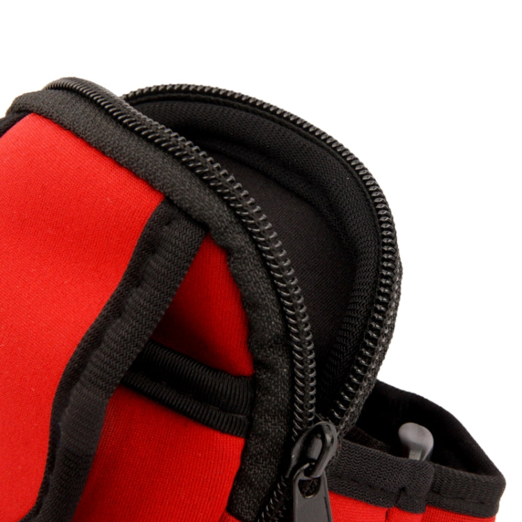 Thicken Nylon Fabric Double Layers Sports Armband Case for Galaxy S IV / i9500 / i9300 / i9190
