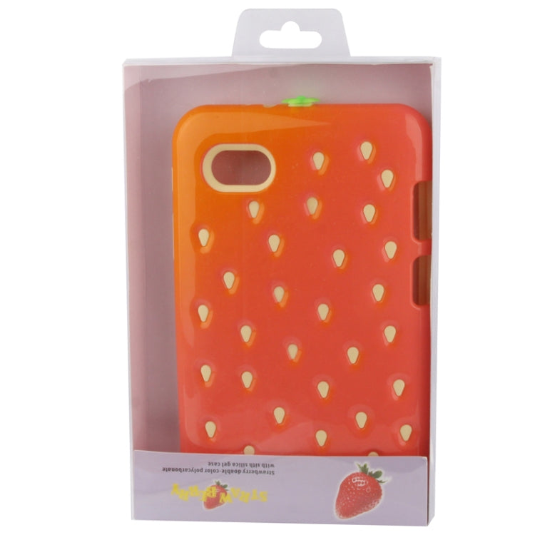Strawberry Style Plastic + Silicon Combination Case for Samsung Tab 2 / P3100 / P6200