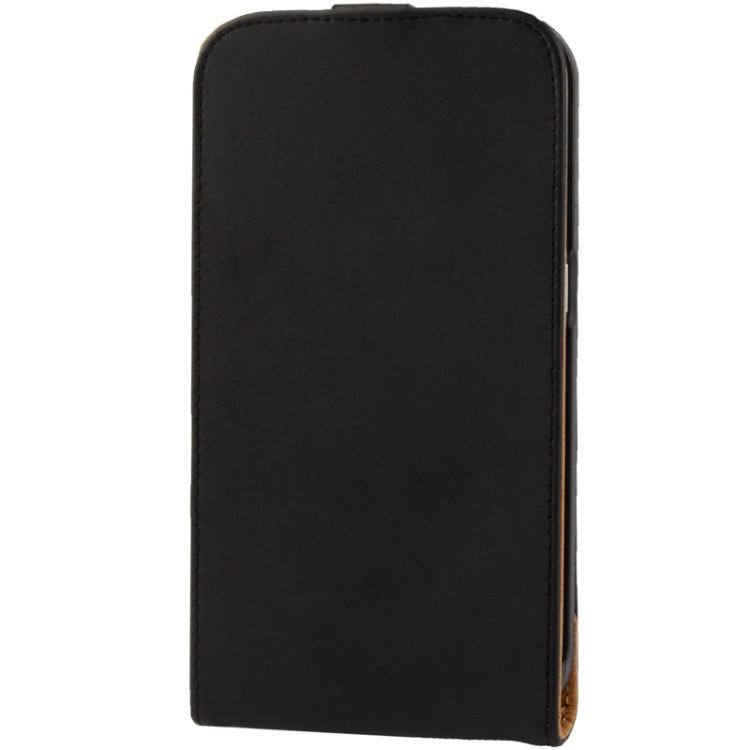 Vertical Flip Leather Case for Galaxy Mega 6.3 / i9200(Black)