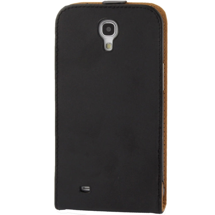 Vertical Flip Leather Case for Galaxy Mega 6.3 / i9200(Black)