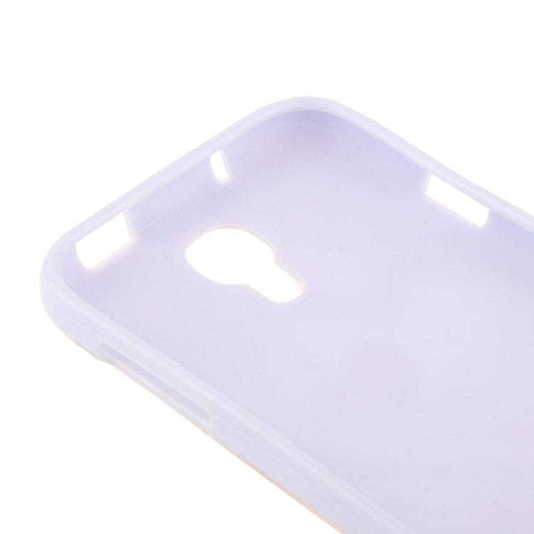 Pink Peony Pattern TPU Case for Galaxy S IV / i9500