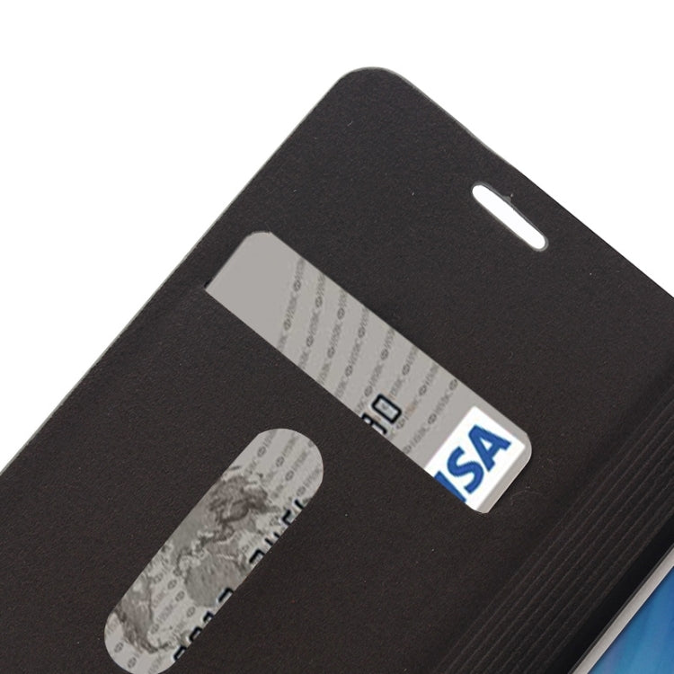 Horizontal Flip Canvas Leather Case with Card Slot & Holder for Galaxy A7 / A700