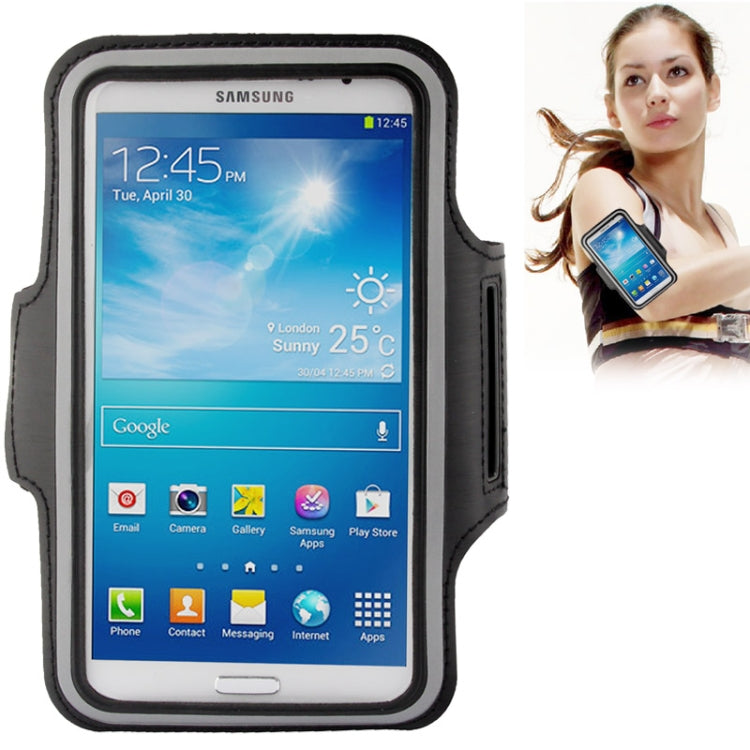 PU Sports Armband Case with Earphone Hole for Galaxy Mega 6.3 / i9200