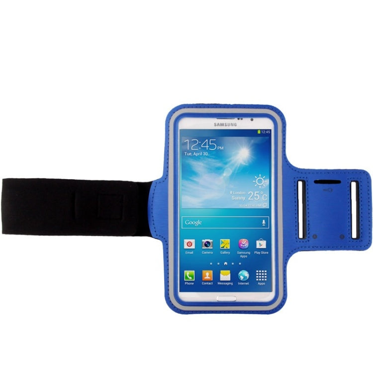 PU Sports Armband Case with Earphone Hole for Galaxy Mega 6.3 / i9200
