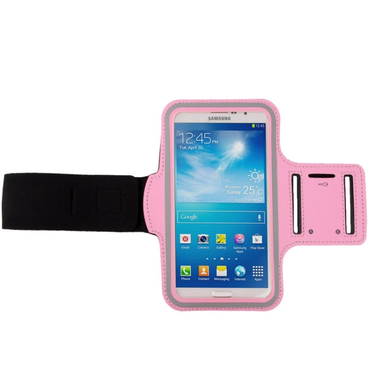 PU Sports Armband Case with Earphone Hole for Galaxy Mega 6.3 / i9200
