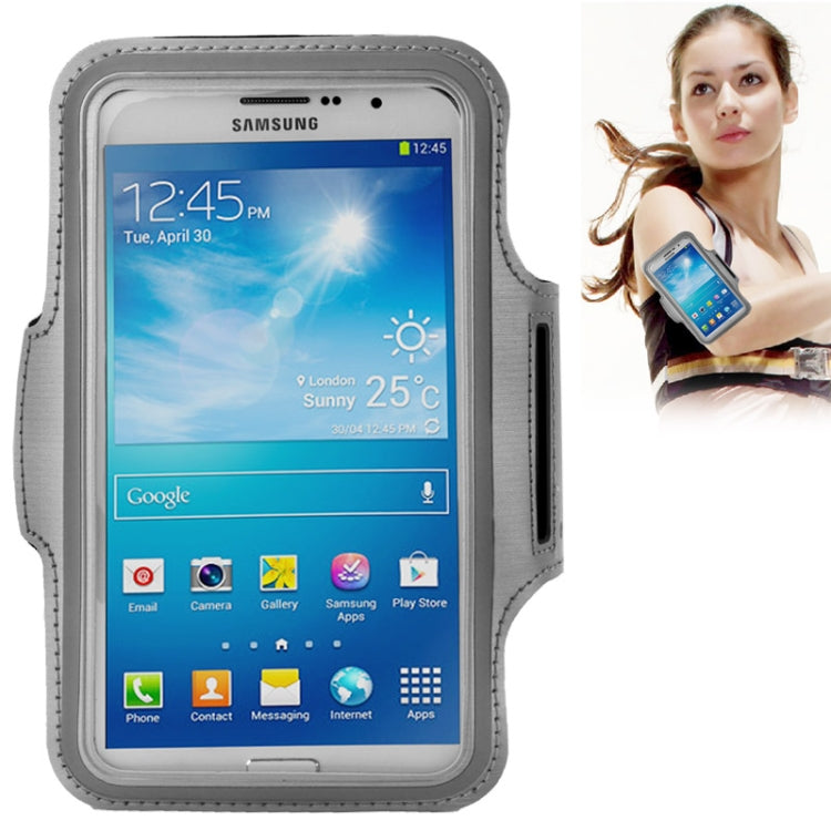 PU Sports Armband Case with Earphone Hole for Galaxy Mega 6.3 / i9200