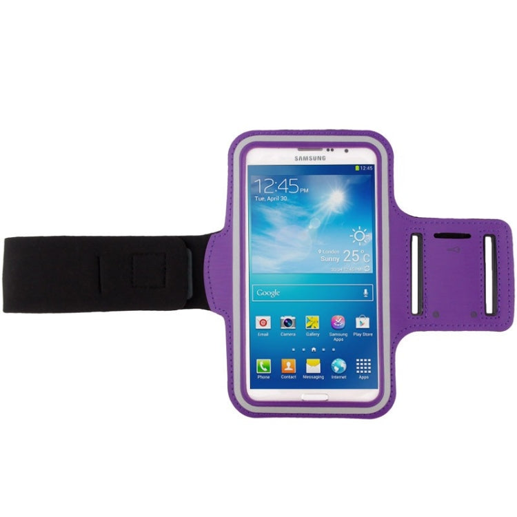 PU Sports Armband Case with Earphone Hole for Galaxy Mega 6.3 / i9200