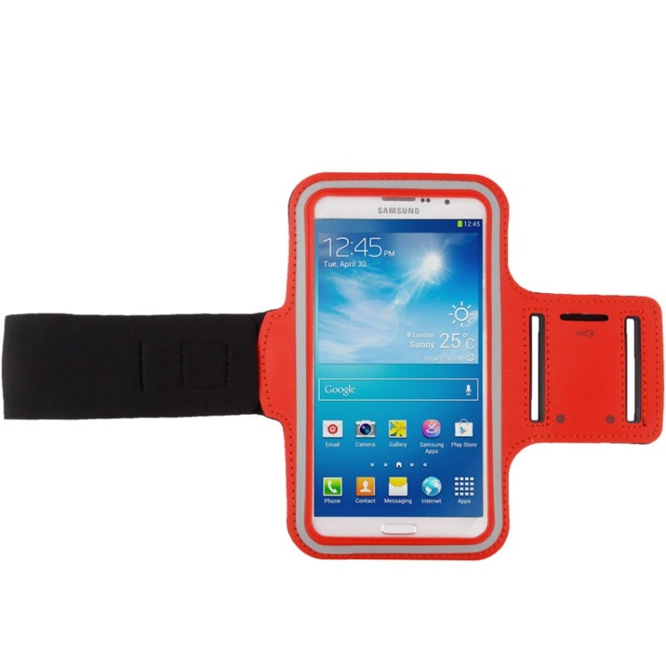 PU Sports Armband Case with Earphone Hole for Galaxy Mega 6.3 / i9200