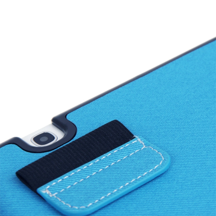 Denim Texture Leather Case with Holder & Pen Slot for Galaxy Tab 3 (10.1) / GT-P5200
