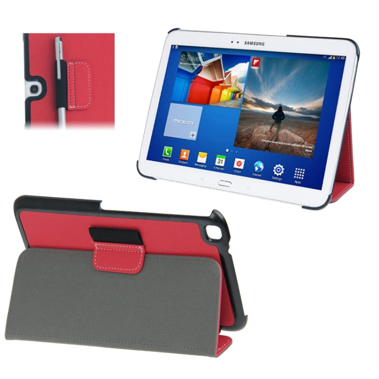 Denim Texture Leather Case with Holder & Pen Slot for Galaxy Tab 3 (10.1) / GT-P5200