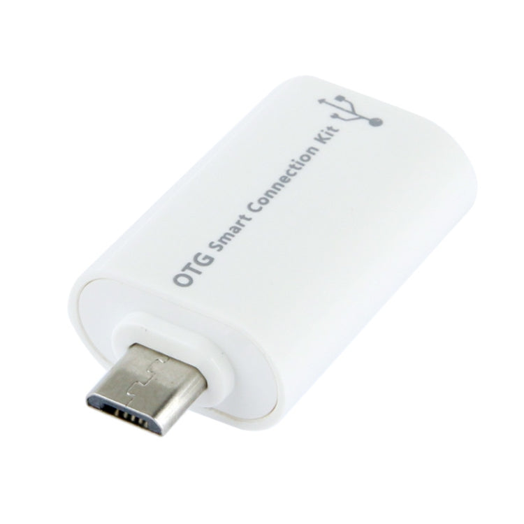OTG Smart Connection Kit for Galaxy S IV / i9500 / Galaxy Note II / N7100 / S III / i9300 / Galaxy Note / i9220 / Galaxy S II / i9100(White)