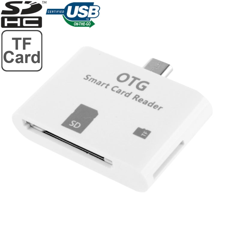 Multi-Function Galaxy OTG Connection Kit for Galaxy S IV / i9500 / Galaxy Note II / N7100 / S III / i9300 / Galaxy Note / i9220 / Galaxy S II / i9100(White)