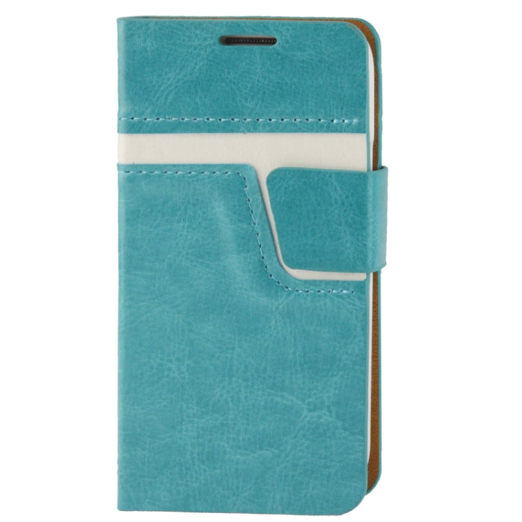2-color Fine Sheepskin Texture Flip  Leather Case with Credit Card Slots & Holder for Galaxy S IV mini / i9190