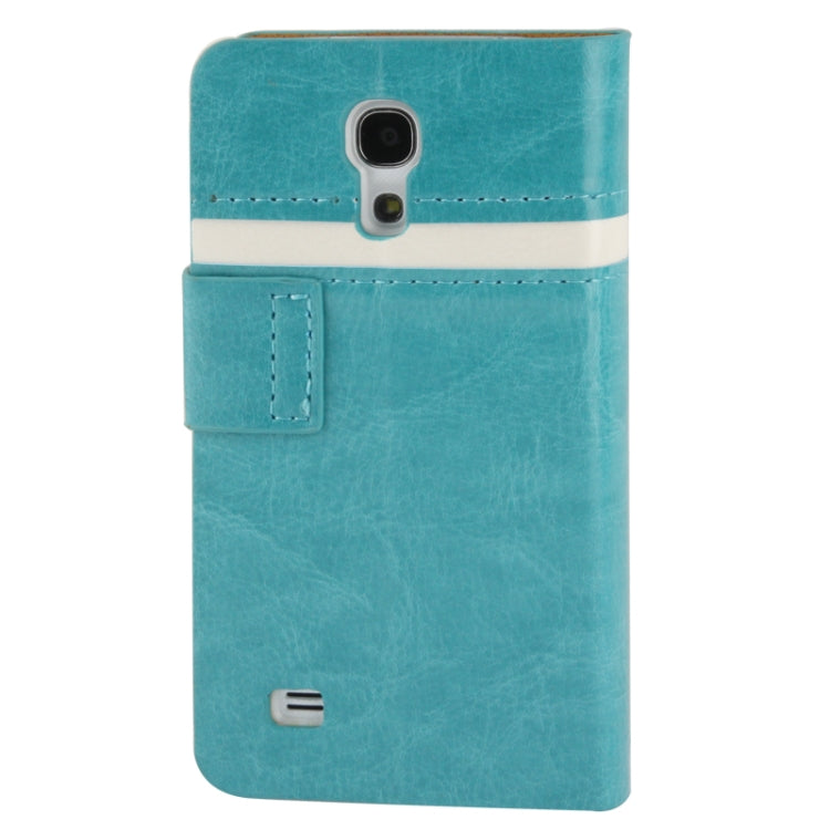 2-color Fine Sheepskin Texture Flip  Leather Case with Credit Card Slots & Holder for Galaxy S IV mini / i9190