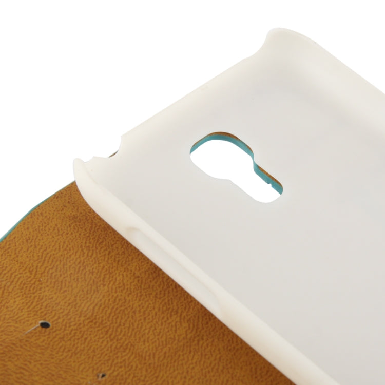 2-color Fine Sheepskin Texture Flip  Leather Case with Credit Card Slots & Holder for Galaxy S IV mini / i9190
