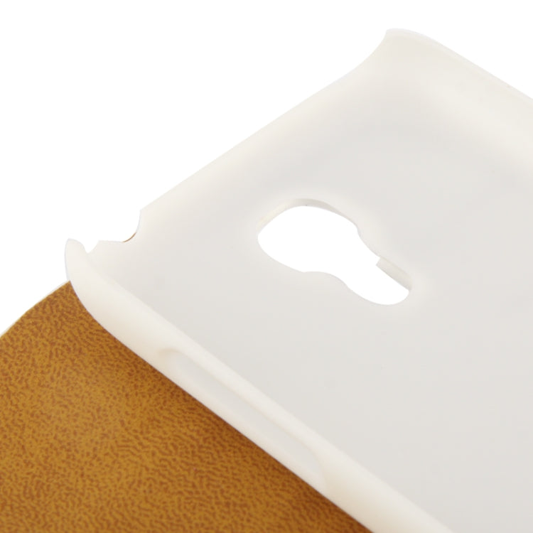 2-color Fine Sheepskin Texture Flip  Leather Case with Credit Card Slots & Holder for Galaxy S IV mini / i9190