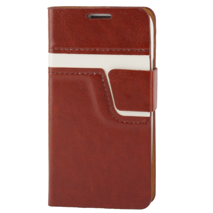 2-color Fine Sheepskin Texture Flip  Leather Case with Credit Card Slots & Holder for Galaxy S IV mini / i9190