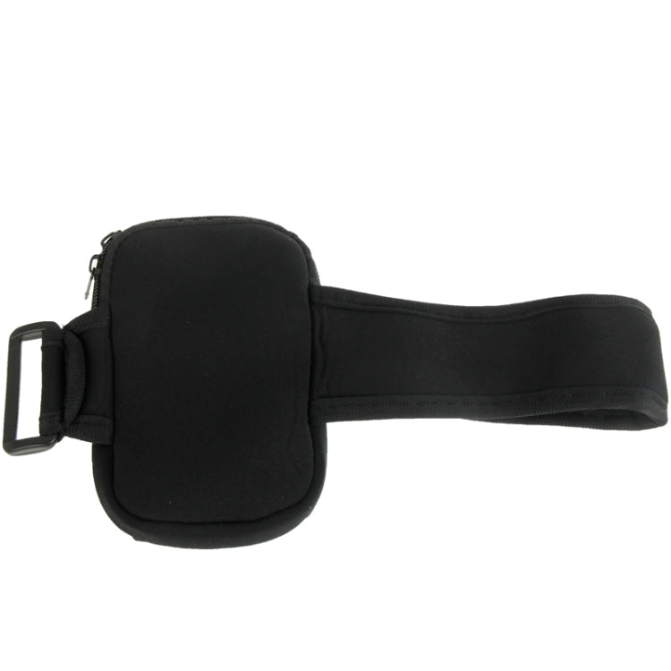 Thicken Nylon Fabric Double Layers Sports Armband Case for Galaxy Note II / N7100 / i9220(Black)