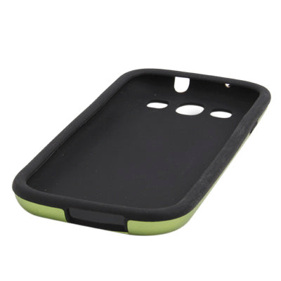 Metal Case + Silicone Protective Sleeve for Galaxy SIII / i9300 (Light Green)