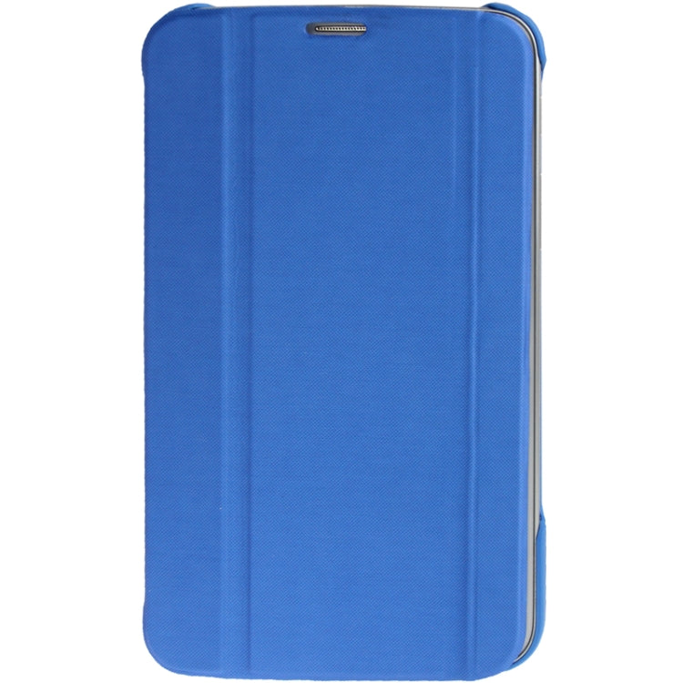 3-folding Leather Case with Holder for Galaxy Tab 3 (7.0) / P3200 / P3210,