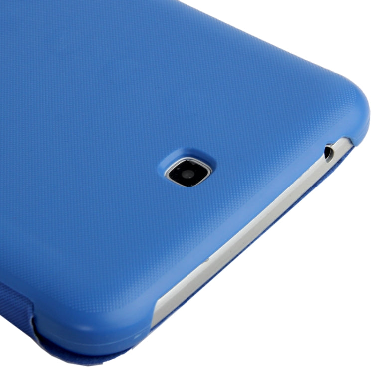 3-folding Leather Case with Holder for Galaxy Tab 3 (7.0) / P3200 / P3210,