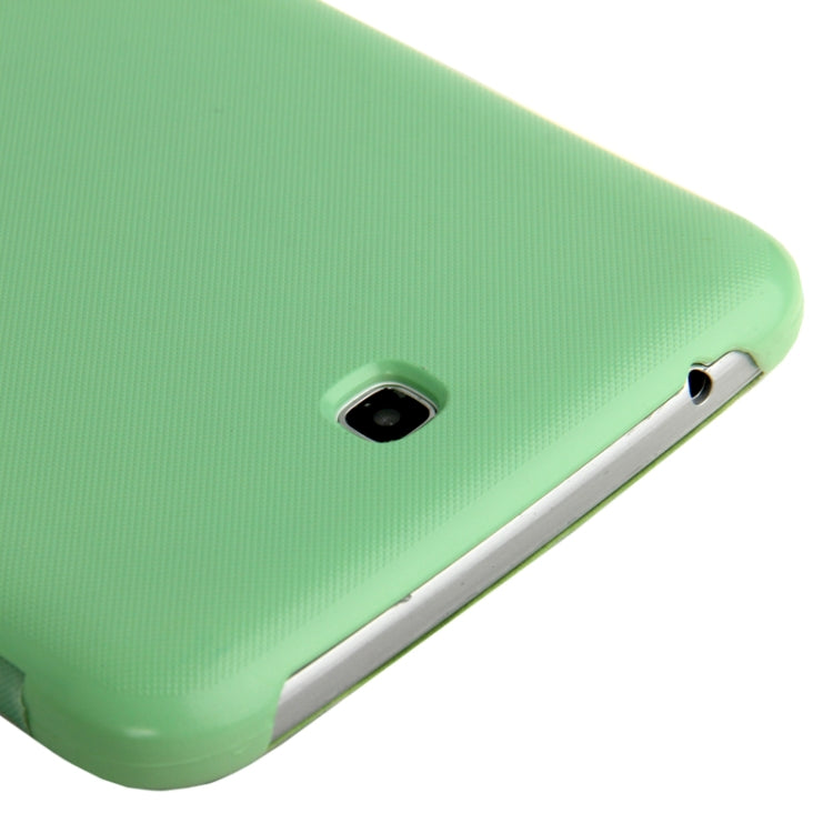 3-folding Leather Case with Holder for Galaxy Tab 3 (7.0) / P3200 / P3210,